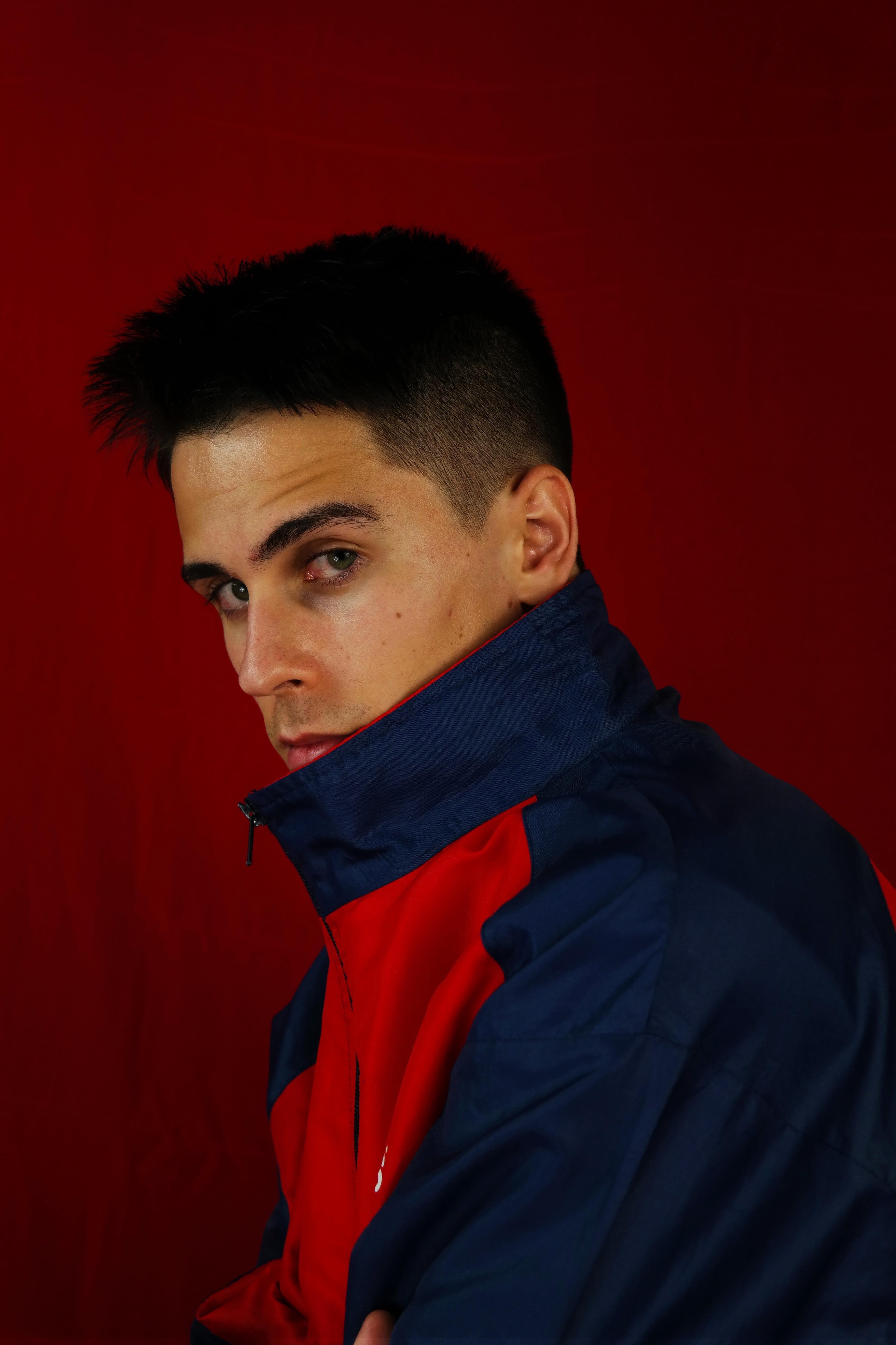 Ángel Blanco García — Retrato de estudio perfil